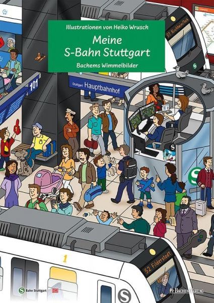 Kinderbuch "Wimmelbuch Meine S-Bahn Stuttgart"